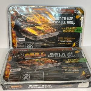 Disposable Grill with EZ Light Charcoal